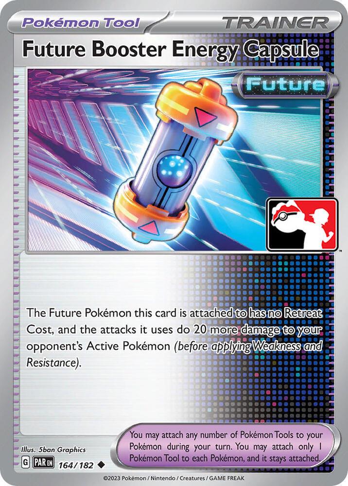 Paradox Rift Future Booster Energy Capsule [Prize-Pack] Pokémon card